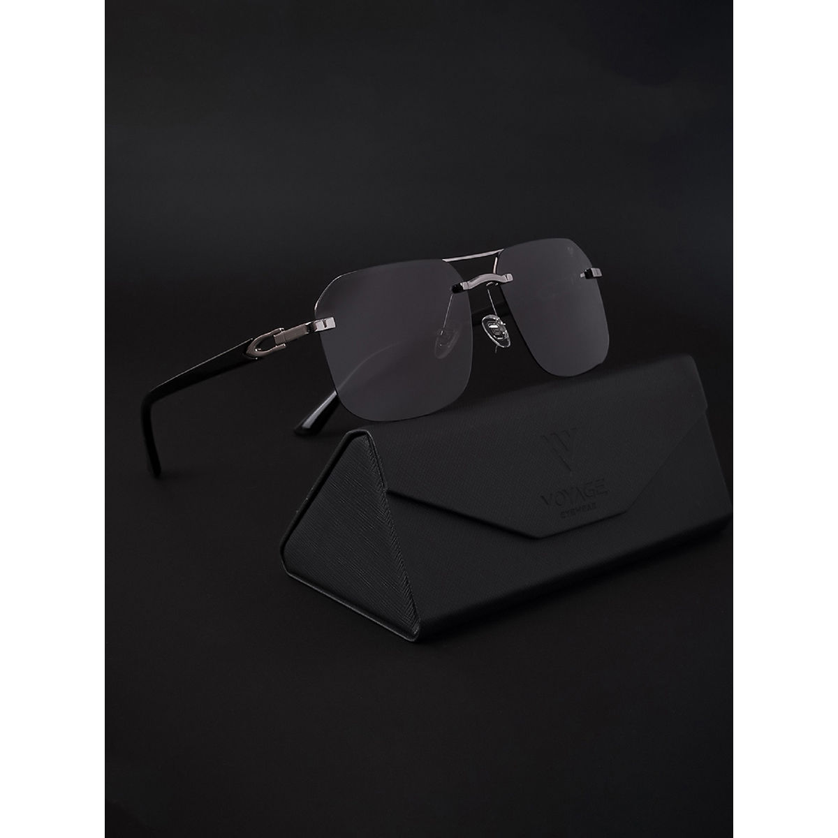 Voyage Exclusive Brown Polarized Wayfarer Sunglasses for Men & Women -