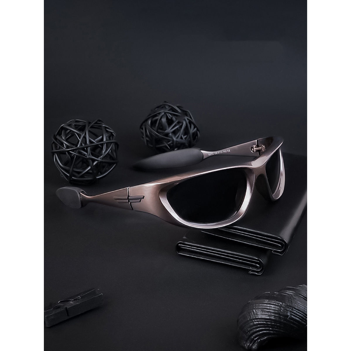 Sleek Classy Flatline Wraparound Sunglasses | Standout Style