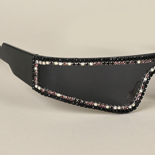 Buy Voyage Black Wrap-Around Sunglasses for Men & Women - 5247MG4348 online