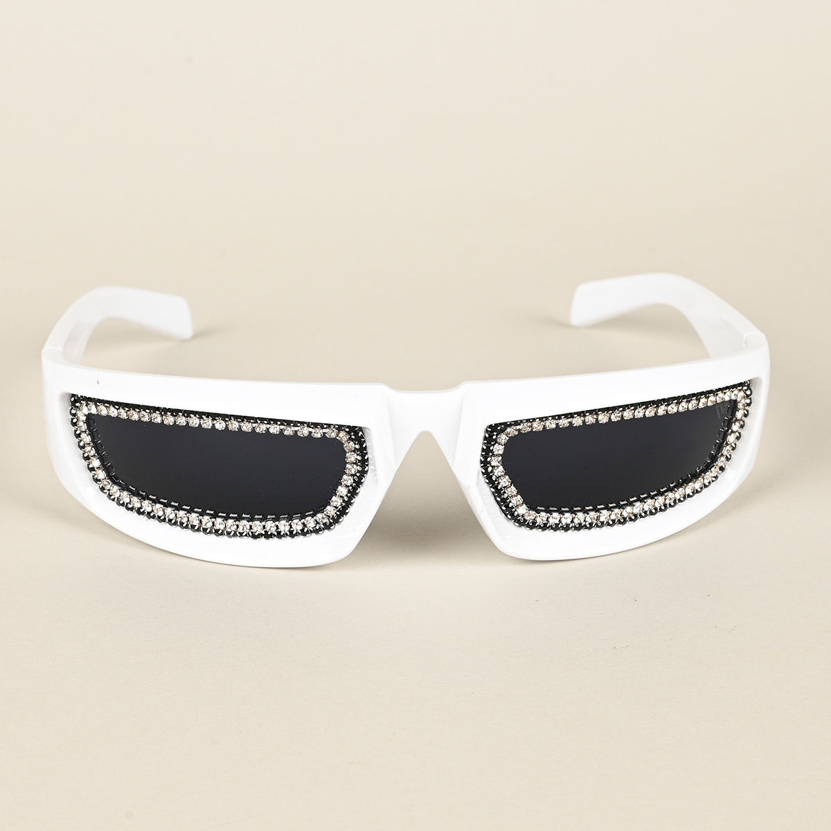 Voyage Silver Wrap-Around Sunglasses for Men & Women - MG4349