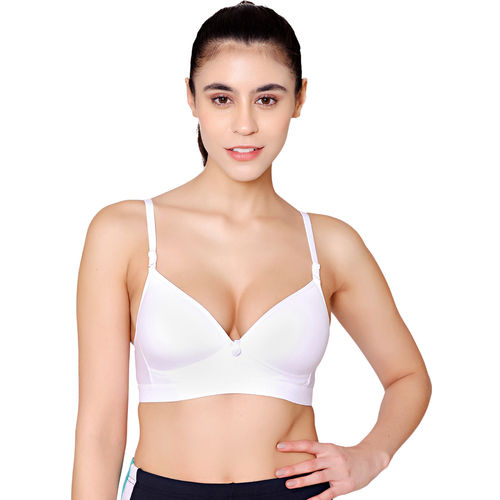 Buy Bodycare Seamless Wire Free Padded Sports Bra-Pack Of 2 - Red Online