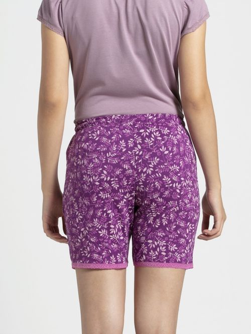Jockey Lavender Scent Assorted Prints Knit Sleep Shorts L Buy Jockey Lavender Scent Assorted Prints Knit Sleep Shorts L Online At Best Price In India Nykaa
