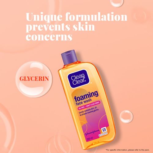 Buy Clean & Clear Foaming Face Wash Online