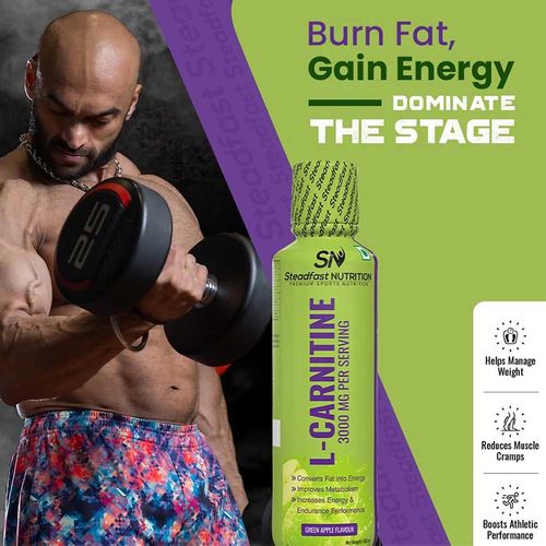 l carnitine bodybuilding vitamin Nutrabay Liquid L-Carnitine +Vitamin B5 for Fat Loss & Faster Recovery | Flavour Lemon Lime: Buy bottle of 450.0 ml Liquid at in India or anyone looking to improve their exercise performance and recovery Buy Steadfast NUTRITION L-Carnitine Liquid