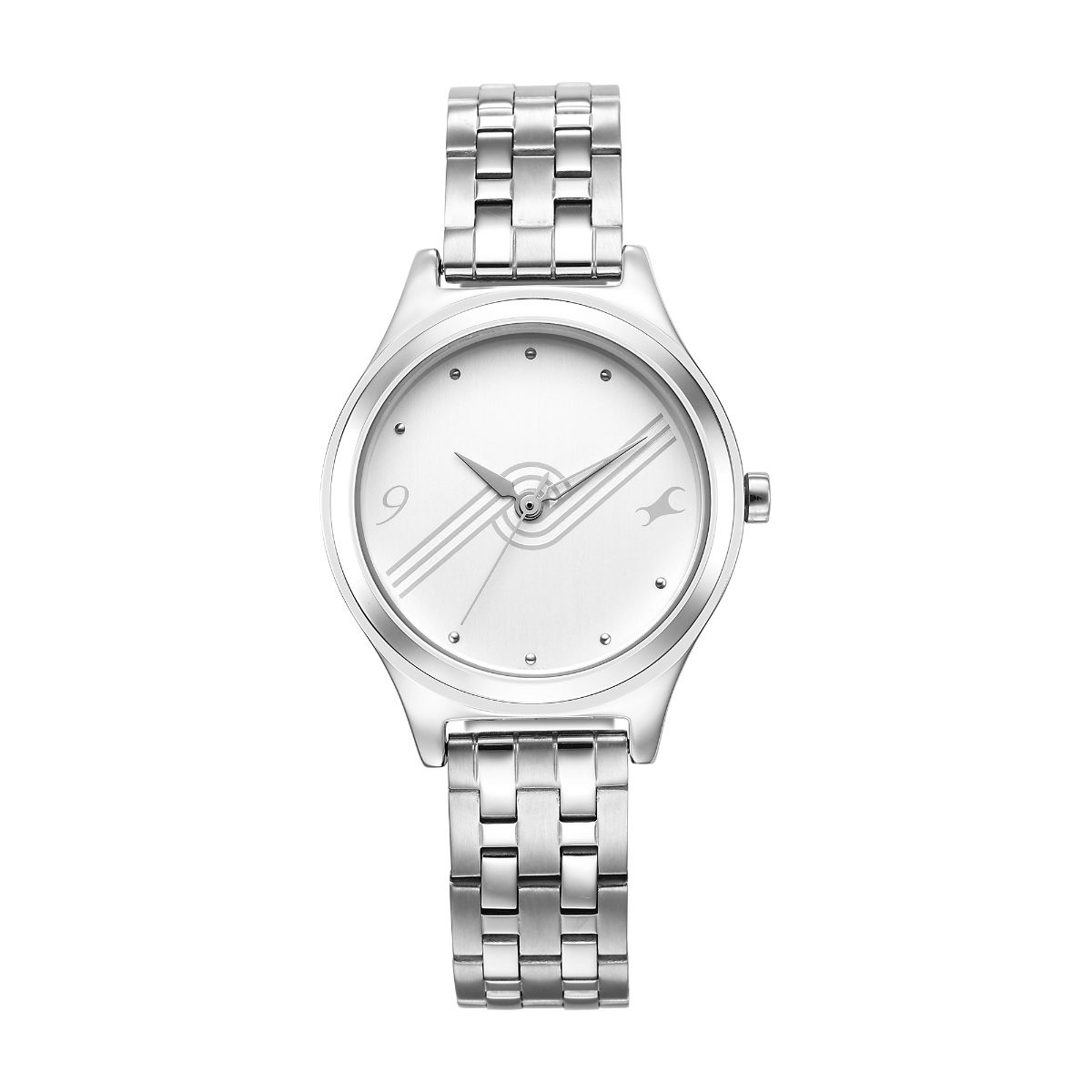 Fastrack White Dial Silver Metal Strap Watch Buy Fastrack White Dial  Silver Metal Strap Watch Online at Best Price in India  Nykaa