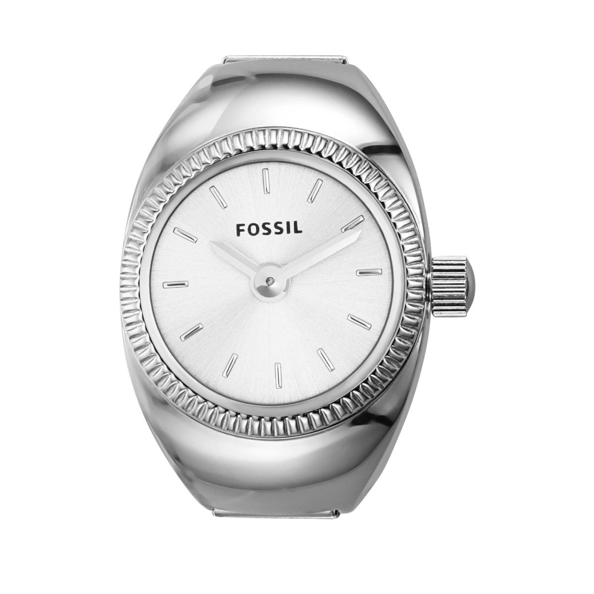 Fossil Ring Watch Silver Watch ES5245: Buy Fossil Ring Watch Silver ...
