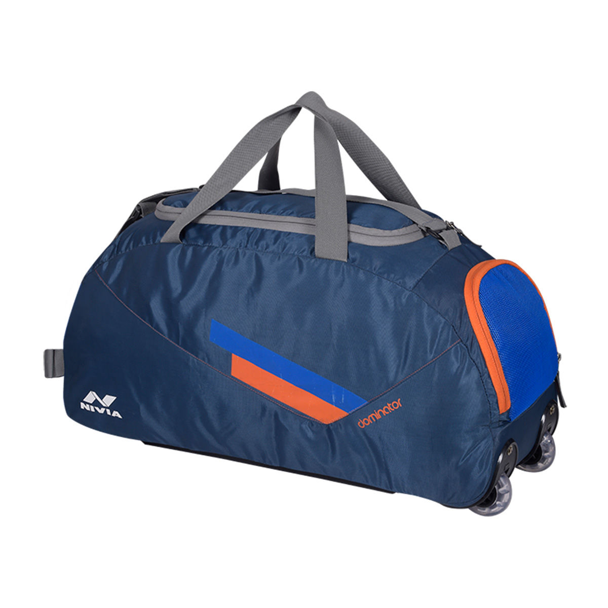 Nivia Dominator Duffle Bag Large (Navy Blue - Orange): Buy Nivia ...