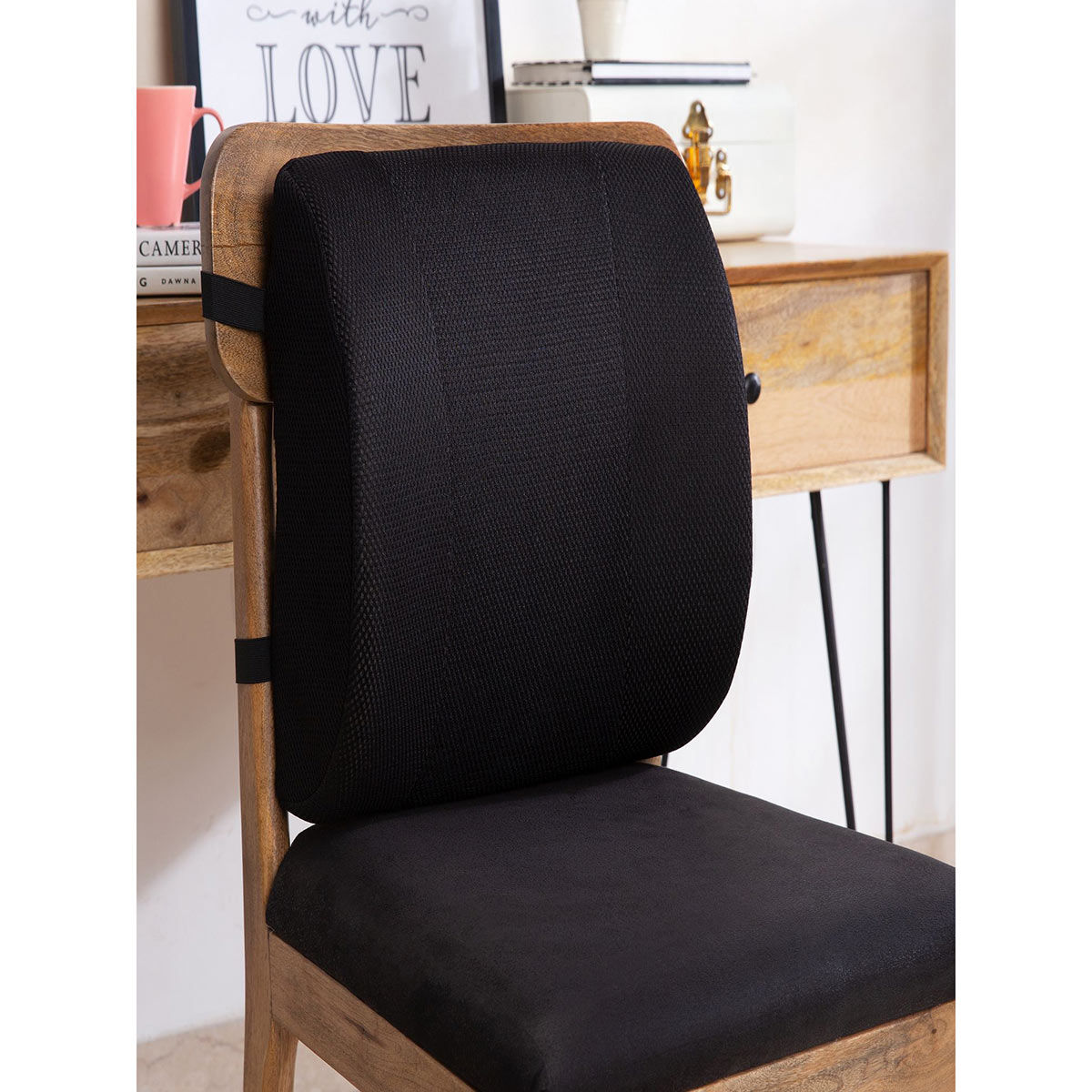 Small back discount pillow for chair