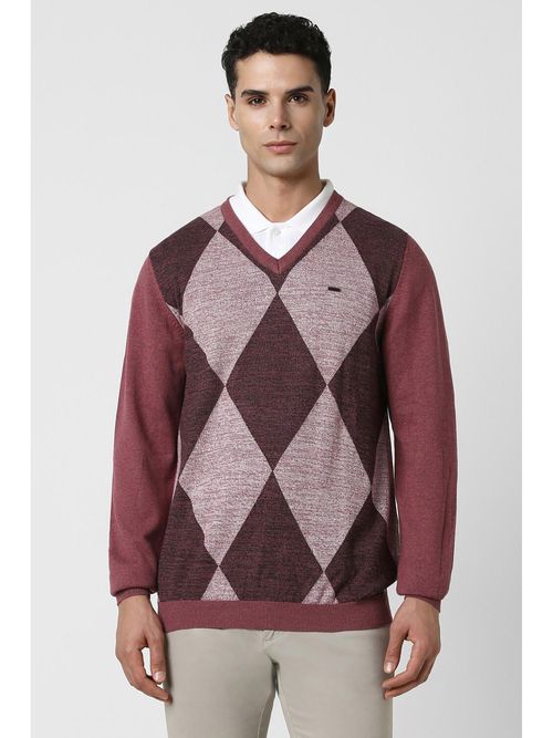 Maroon Sweater Van Heusen Sweater Men Van Heusen Mens Big Tall