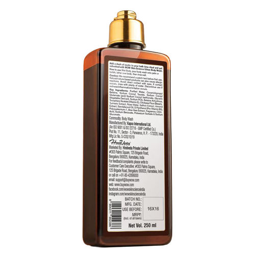Wow Skin Science Ubtan Body Wash Buy Wow Skin Science Ubtan Body Wash Online At Best Price In India Nykaa
