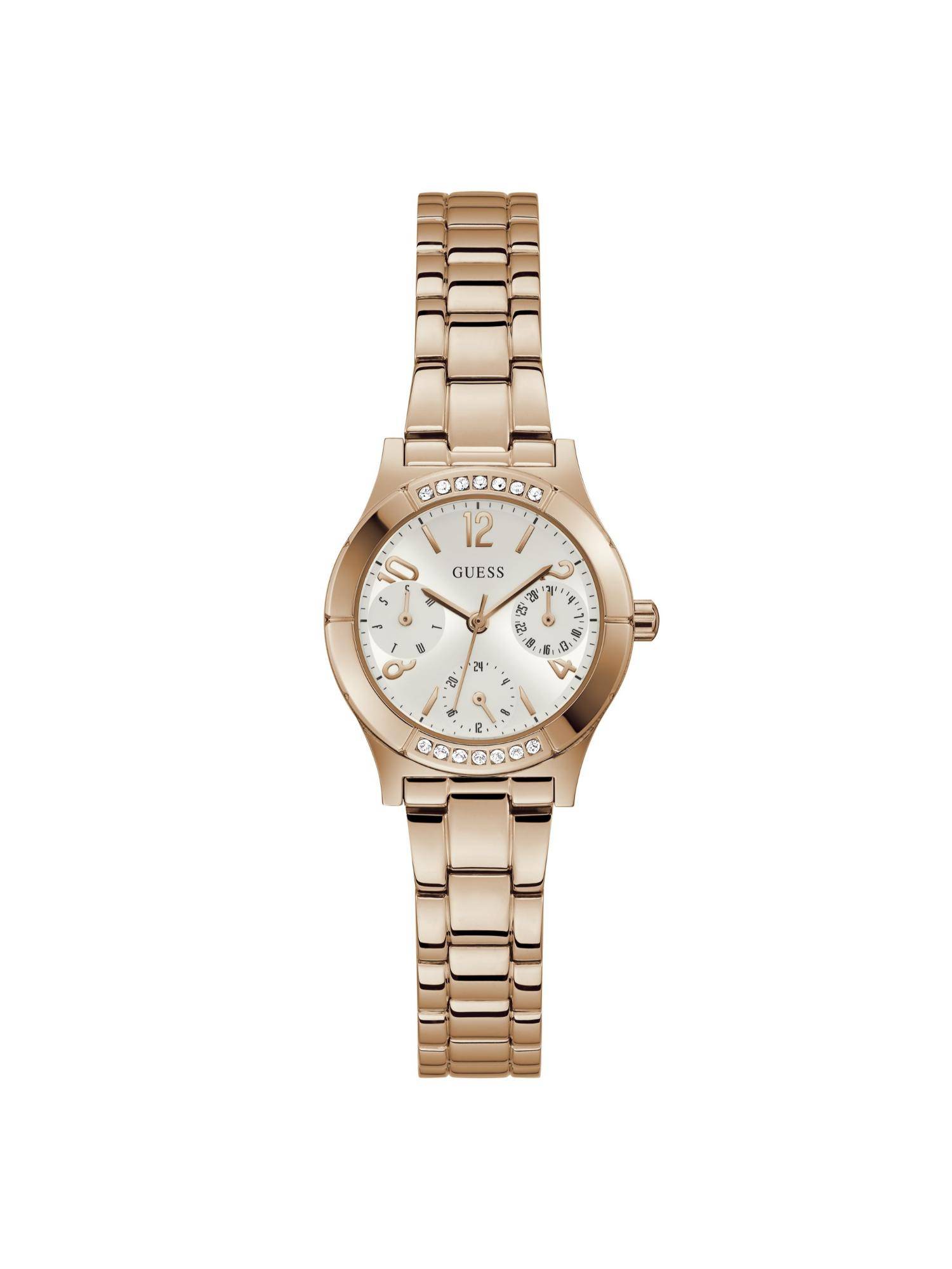 Guess Women Gs Piper White Dial Analog Watch - GW0413L3 (M)
