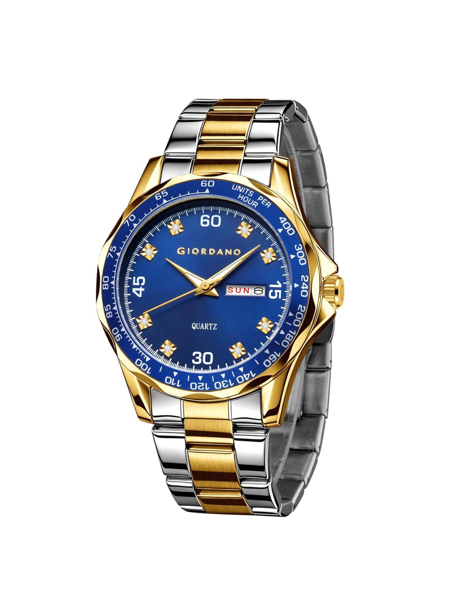 Giordano Men Blue Dial Analog Watch - GZ-50177 (M)