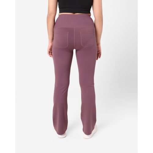 Blissclub Women Black The Ultimate Flare Pants Tall with 4 pockets and  Versatile Flares