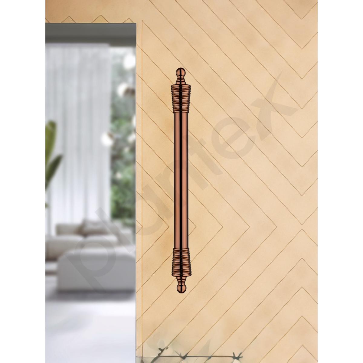 Buy Plantex 14 Inch Main Door Handle (PVD Rose Gold) Online