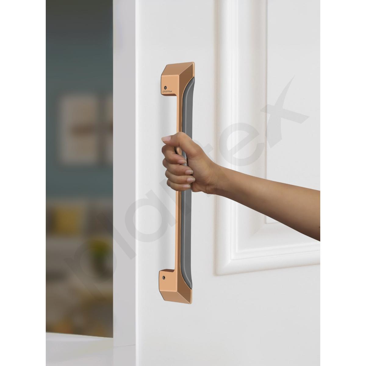 Buy Plantex Door Handle 15 Inch (SH-365 Choco Satin Gold) Online Buy Plantex Door Handle 15 Inch (SH-365 Choco Satin Gold) Online