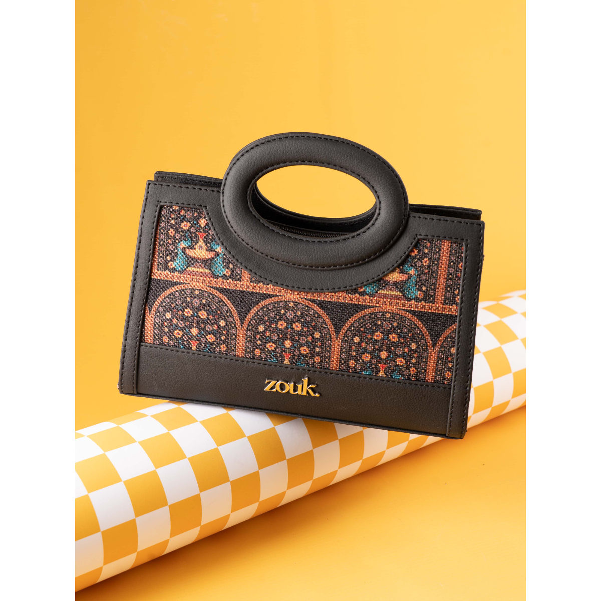 Buy Zouk Women Multi-Color Qutub Zoe Sling Bag Online