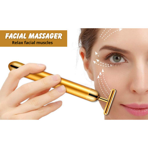 wireless remote control vibration alarm Gubb 3D Vibrating Face Roller & Massager R85018-5 main image 1