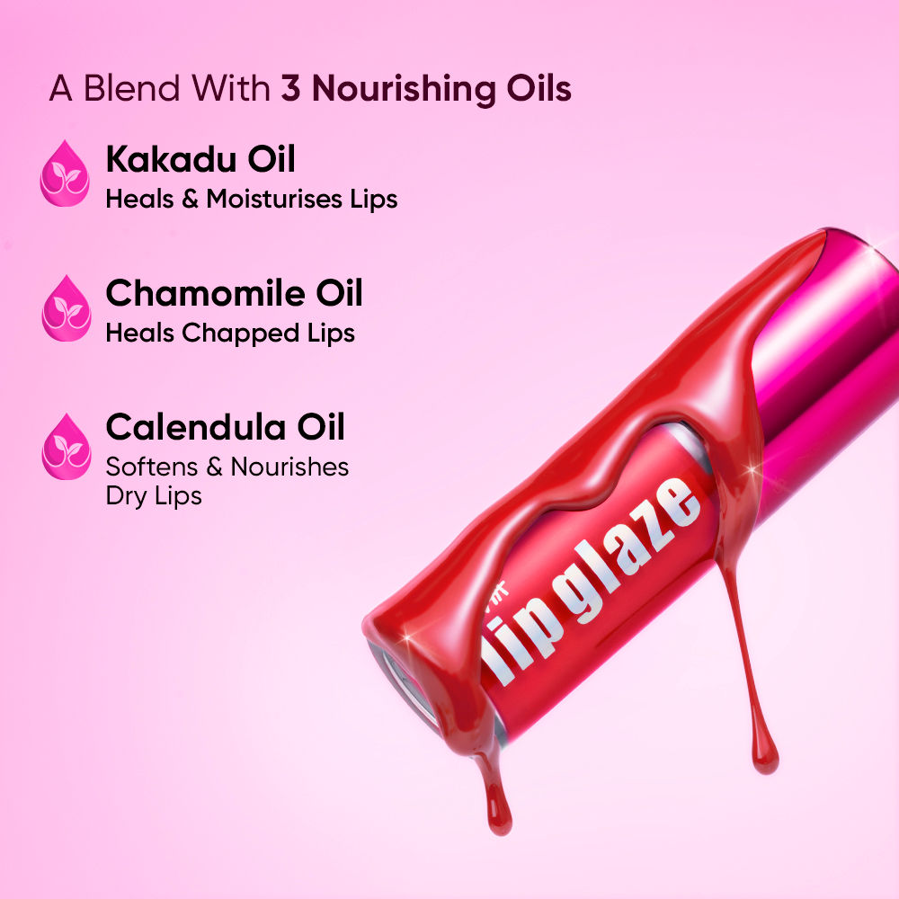 Buy Nykaa Cosmetics Lip Glaze High Pigment Lip Gloss Oil Online