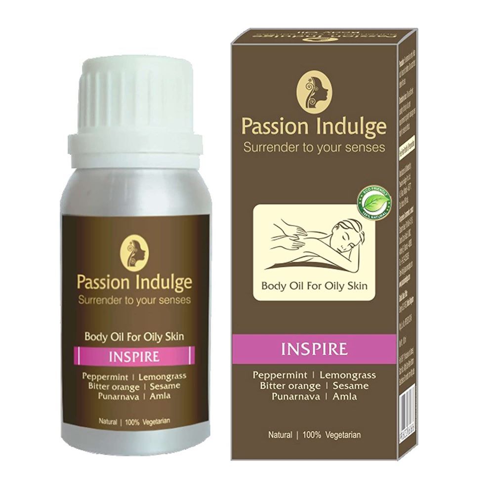 Passion Indulge Inspire Massage Oil For Oily Skin