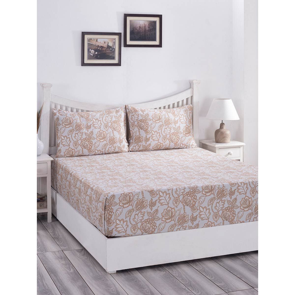 Buy Maspar Hues Pbs Nomad Sculpt Orlean 210 Tc Cotton Neutral Print Bed