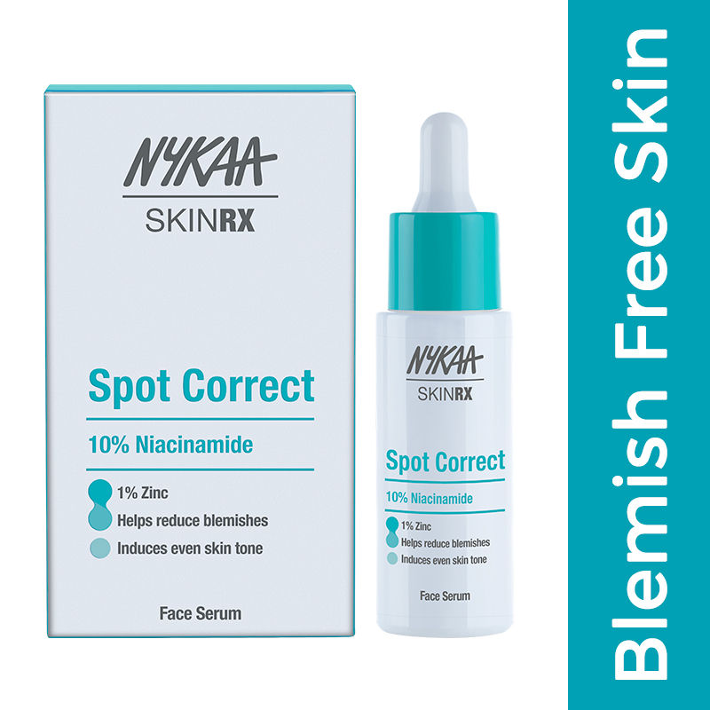 Nykaa SKINRX 10 Niacinamide Face Serum For Dark Spots, Blemishes, Pigmentation with 1 Zinc