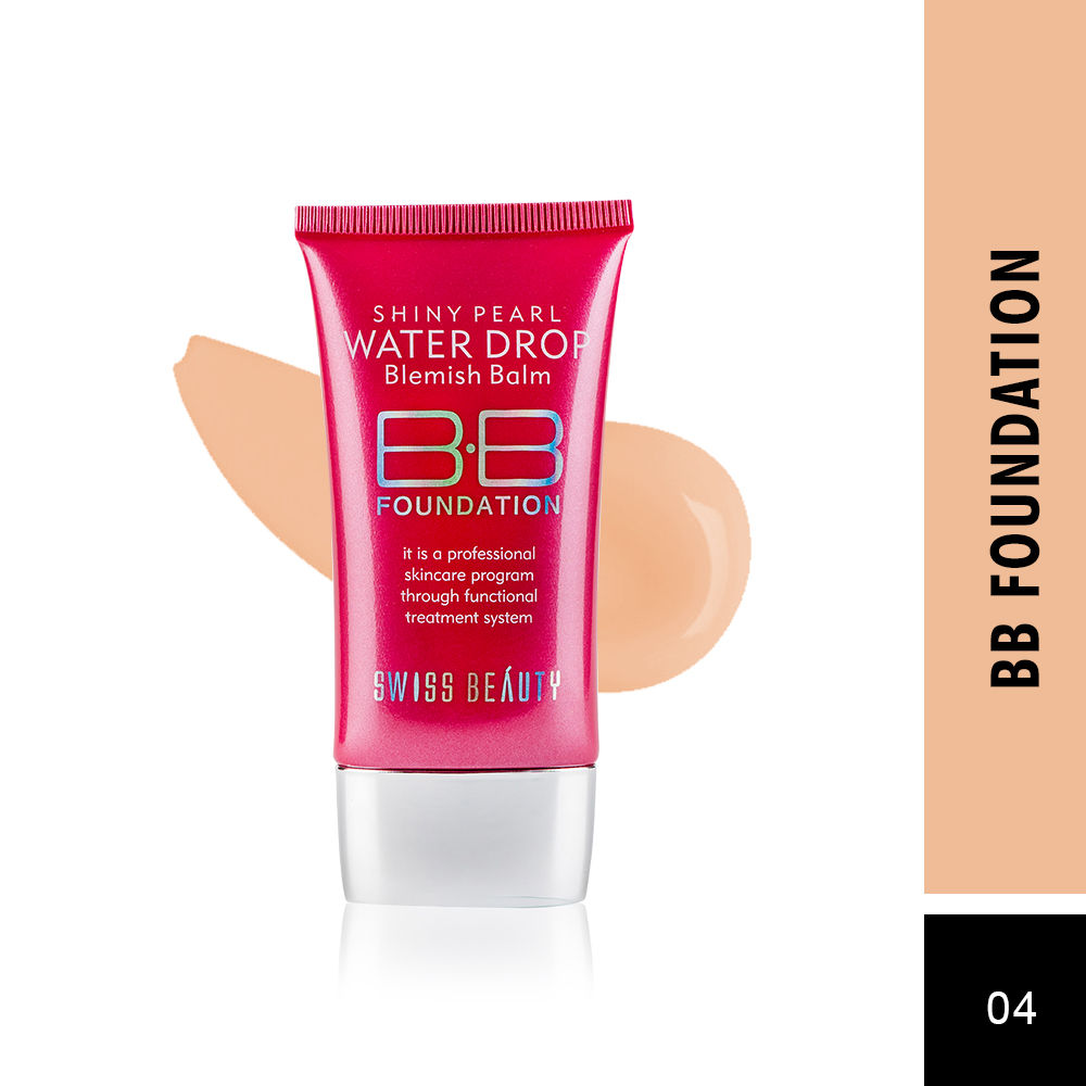 Swiss Beauty Shiny Pearl Water Drop Blemish Balm Bb Foundation Buy Swiss Beauty Shiny Pearl Water Drop Blemish Balm Bb Foundation Online At Best Price In India Nykaa