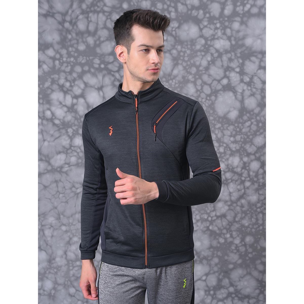 Buy Campus Sutra Men Solid Stylish Casual Sports Jacket Online