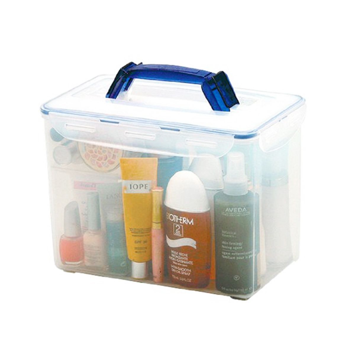 Lock & Lock Classic Plastic Airtight Cosmetic Case Container With Leak