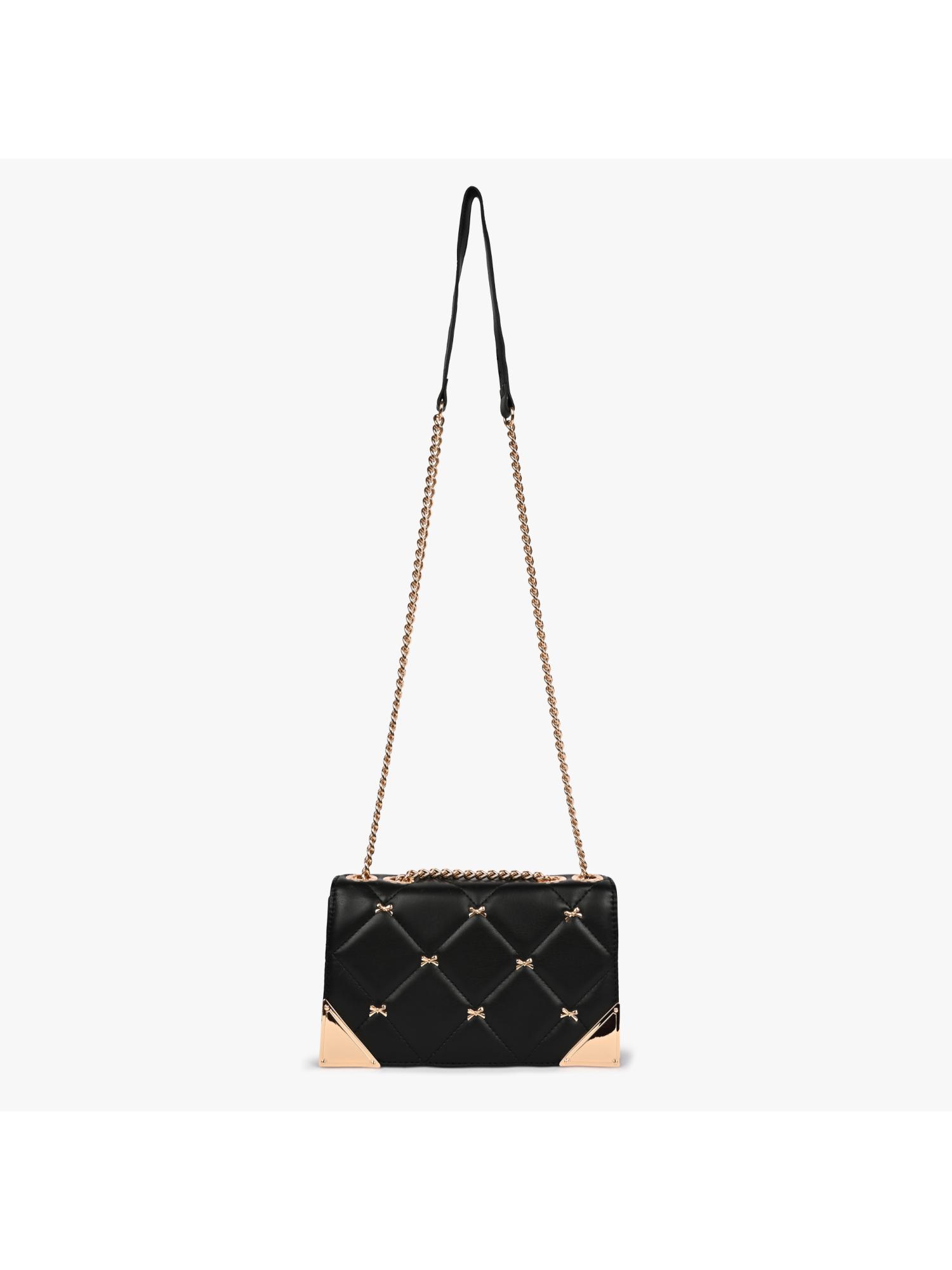 Buy Aldo Amika001 Black Women Satchel Online