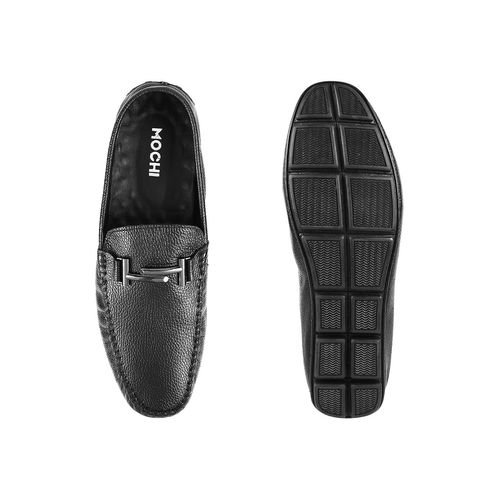Buy Mochi Mens Black Driving Shoes Mochi Black Solid Casual Shoes Online