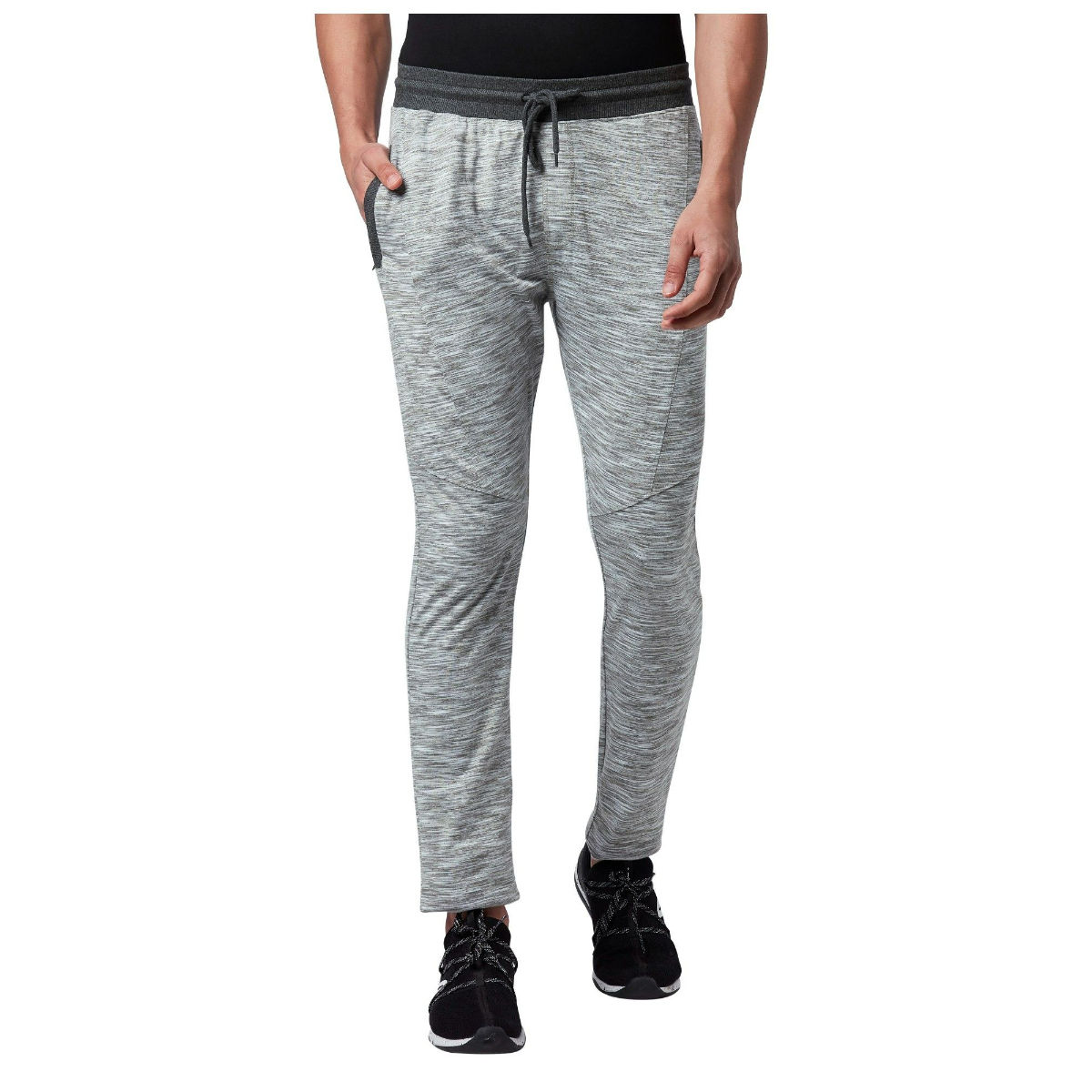 Buy Park Avenue Light Grey Loungewear Trackpant Online
