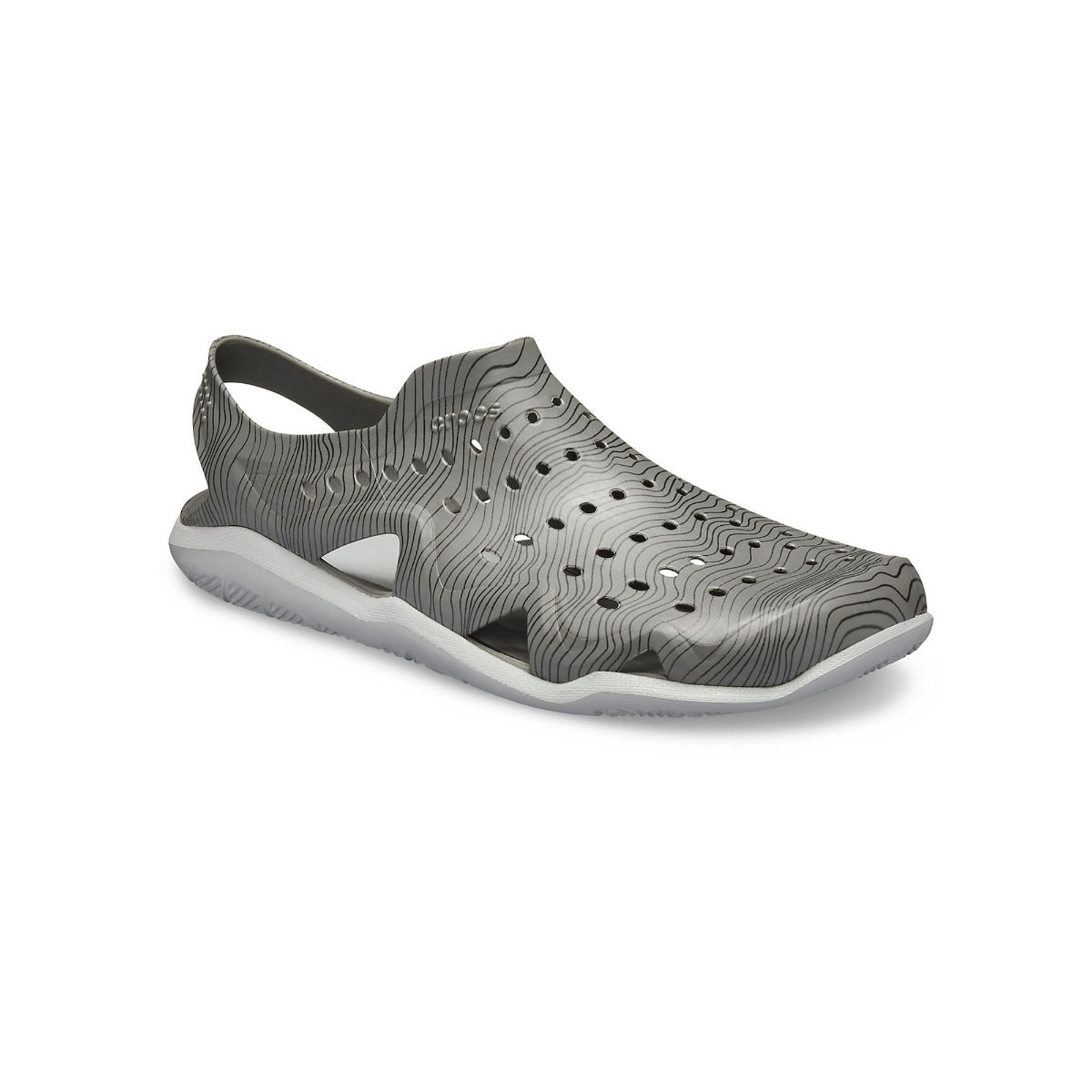 Buy CROCS Swiftwater Men Grey Sandals Online at Best Price