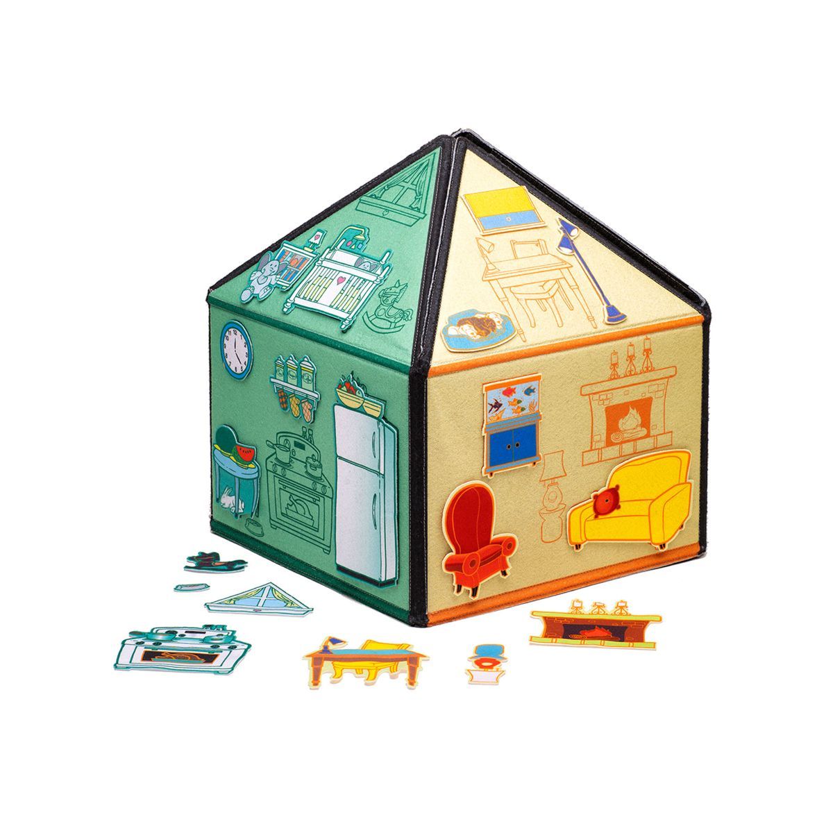 Buy Smart Felt Toys My Little House MultiColor (Free Size) Online