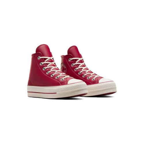 Converse High Tops Converse Leather Red Shoes Converse