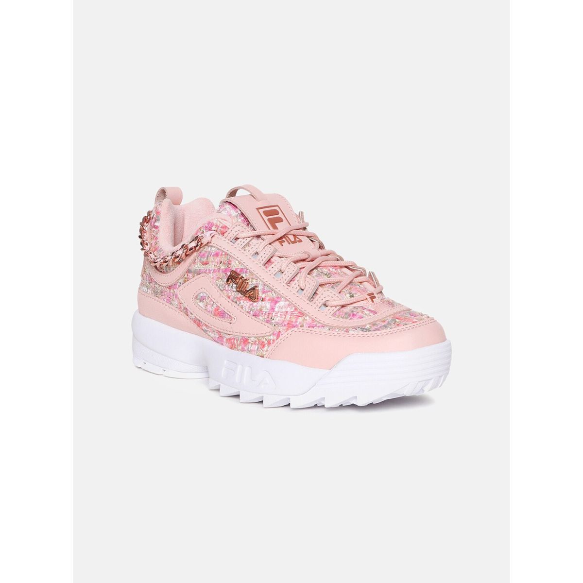 Fila women's disruptor 2 lux leather shop sneakers