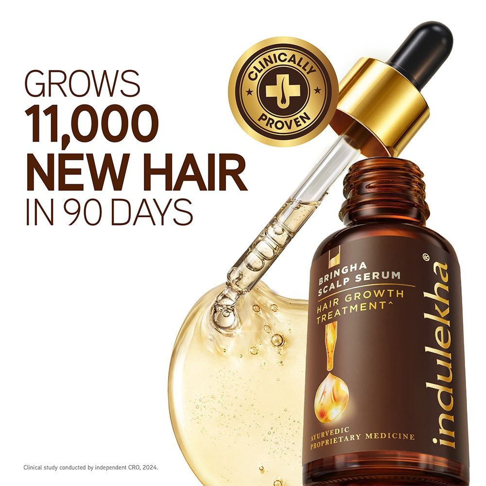 Indulekha Bringha Hair Growth Treatment Scalp Serum