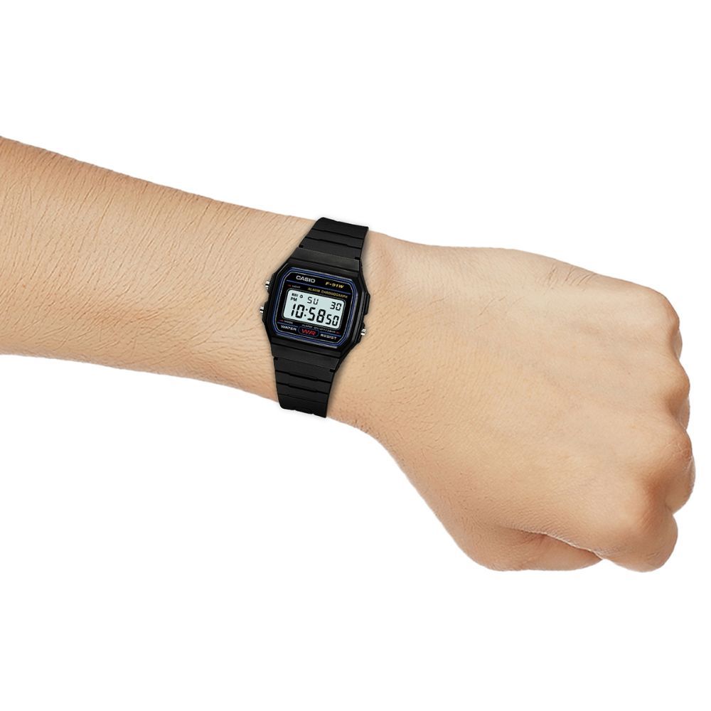 Buy Casio D002 Vintage F 91W 1Q Digital Watch For Men