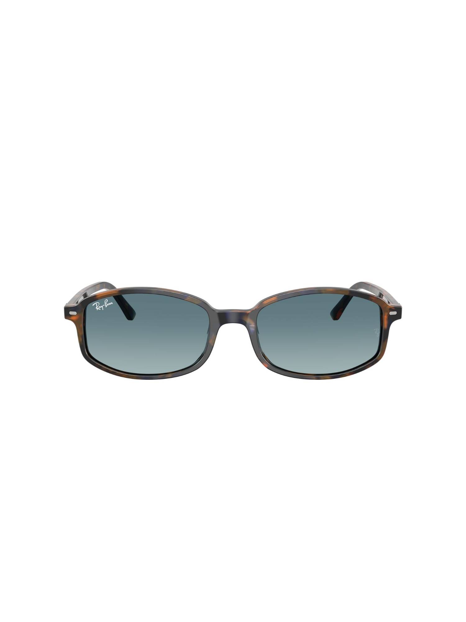 Ray-Ban Unisex Gradient Blue Lens Oval Sunglasses - 0RB223213563M56 (145)