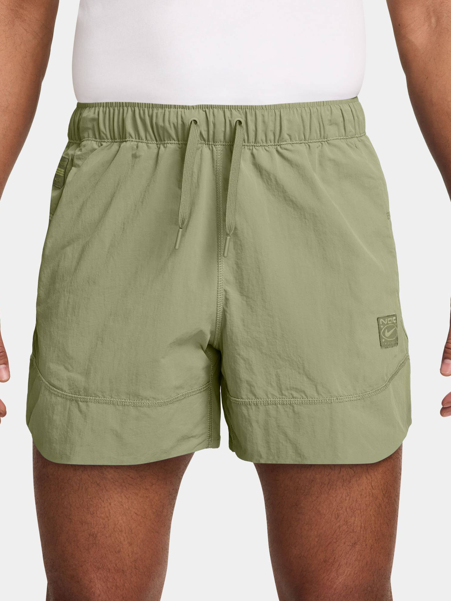 Buy Nike Olive Solid Sportswear Men Shorts - IM3618-377 Online