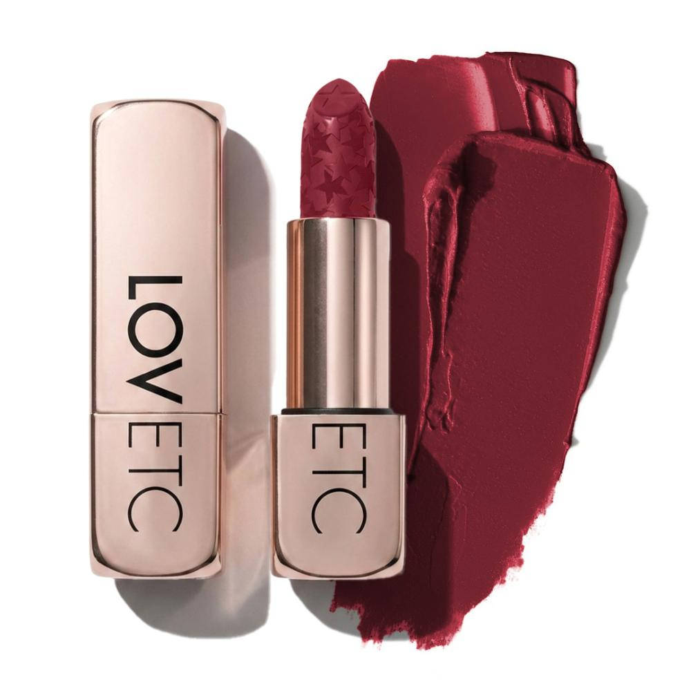 LOVETC Moisture Shine Lipstick, Light Catching Shine - Power Play
