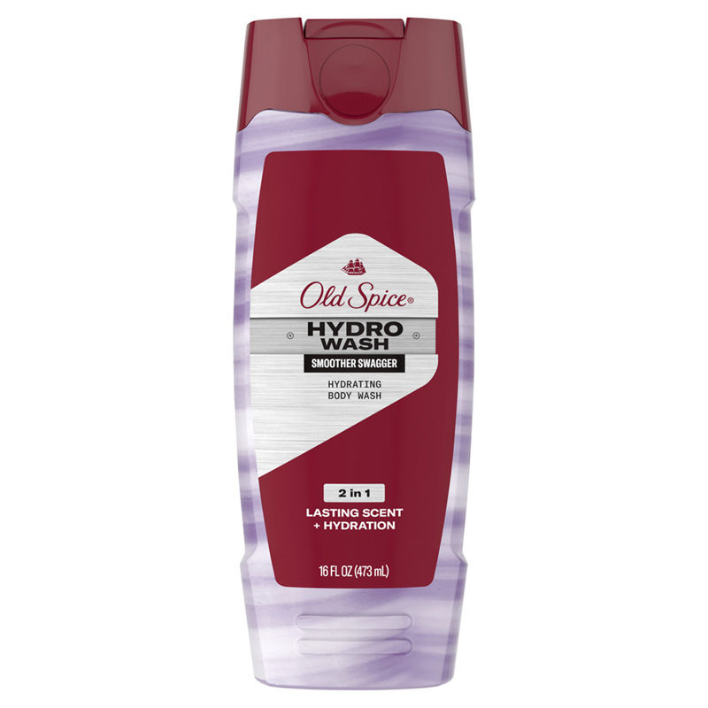 Old Spice Hardest Working Smoother Swagger Hydro Body Wash For Men