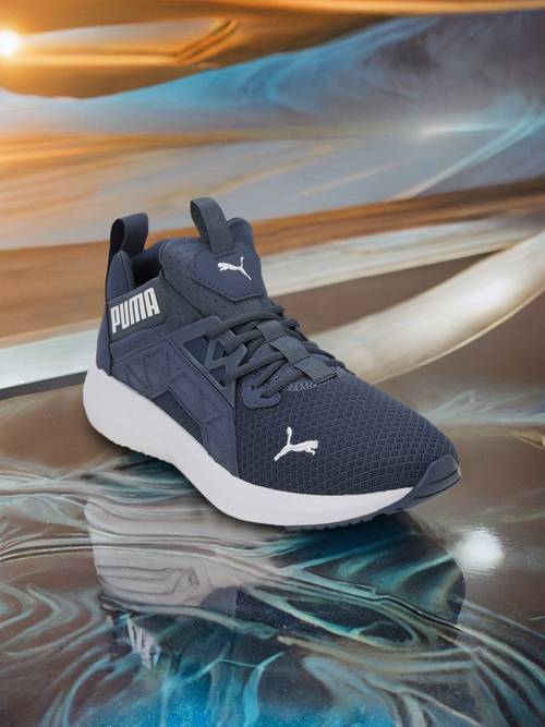 Men’s Puma 12 Navy Blue Enzo Woven Sneakers Shoes Softfoam Insole Lightweight PUMA men main image 2