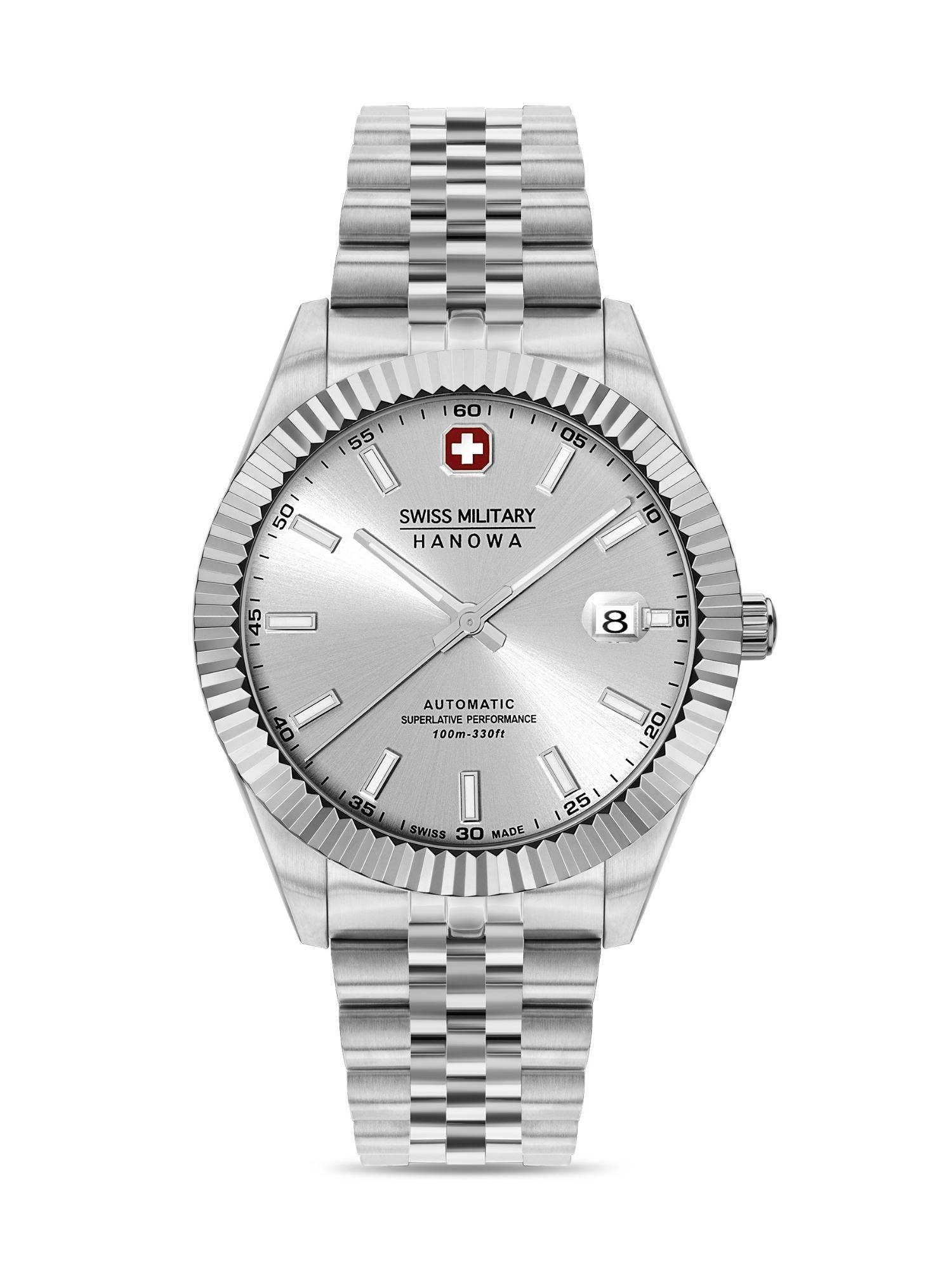 Swiss Military Hanowa Men Flagship Tiger Iron Premium Analog (Smwgl0002104) (M)