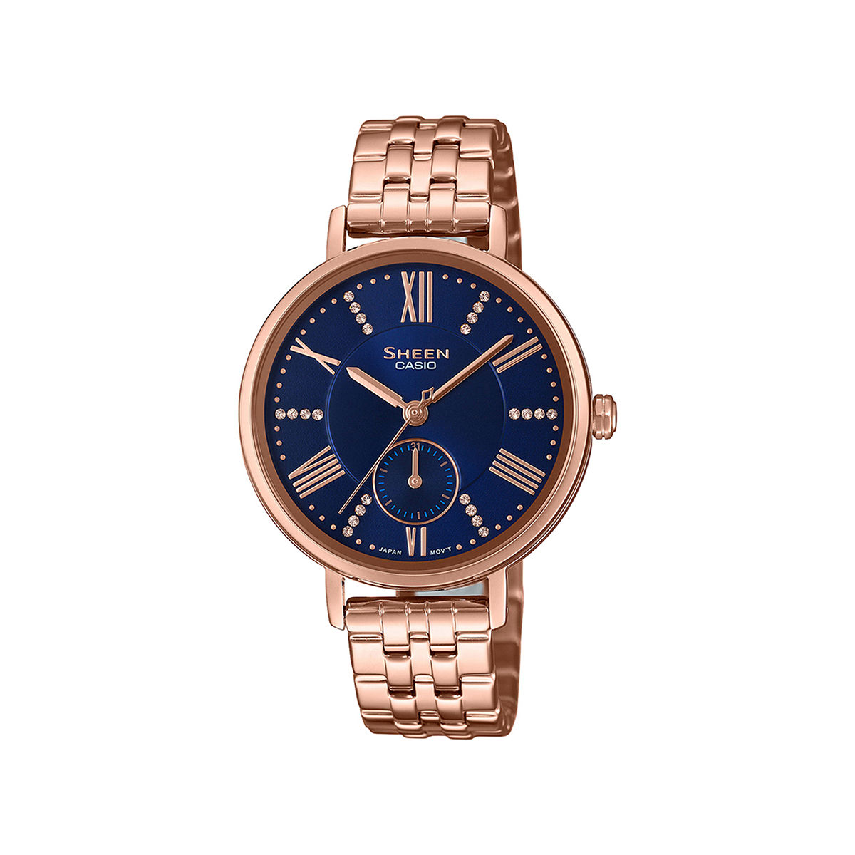 Buy Casio SX237 Sheen Rose Gold SHE 3066PG 2AUDF Analog Watch For Women Online