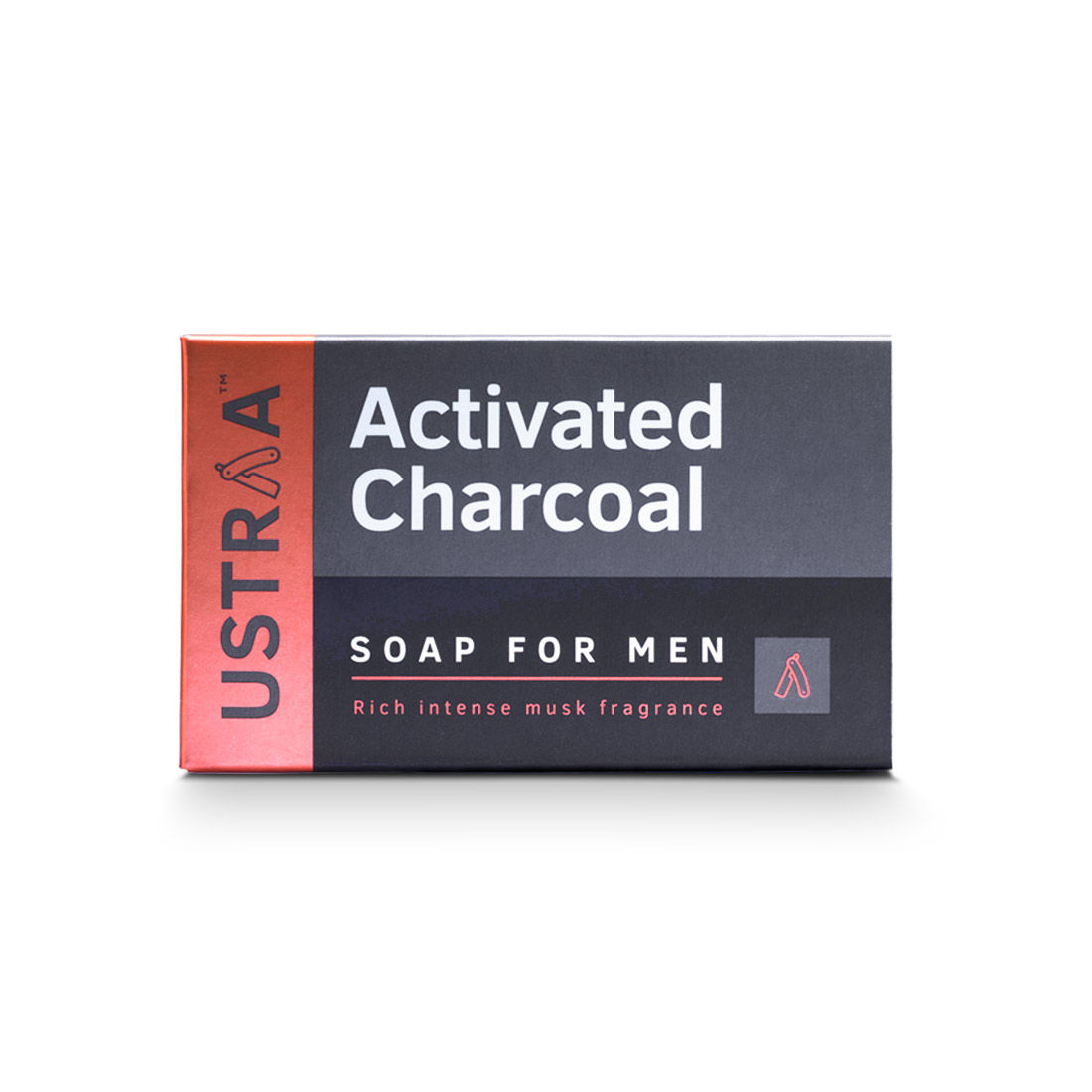 Ustraa Activated Charcoal Soap For Men
