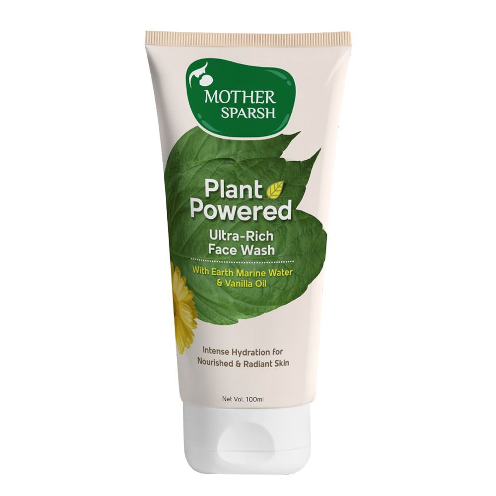 Mother Sparsh Plant Powered Ultra-Rich Face Wash For Hydrated & Nourished Skin