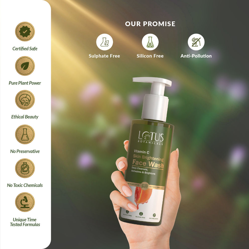 Lotus Botanicals Vitamin C Skin Brightening Face Wash Buy Lotus
