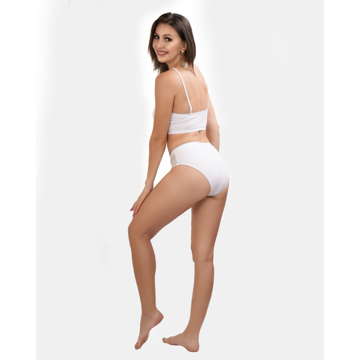 Berry S Intimatess White Jacquard Coconut Cream Two Piece Set Of