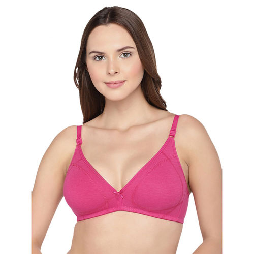 Buy Inner Sense Organic Cotton Backless Non-Padded Seamless Bras (Pack Of  3)-Multi-Color online