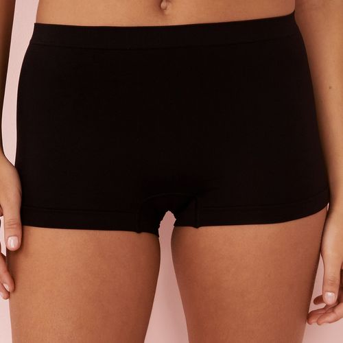 Seamless Boyleg Panty - Black